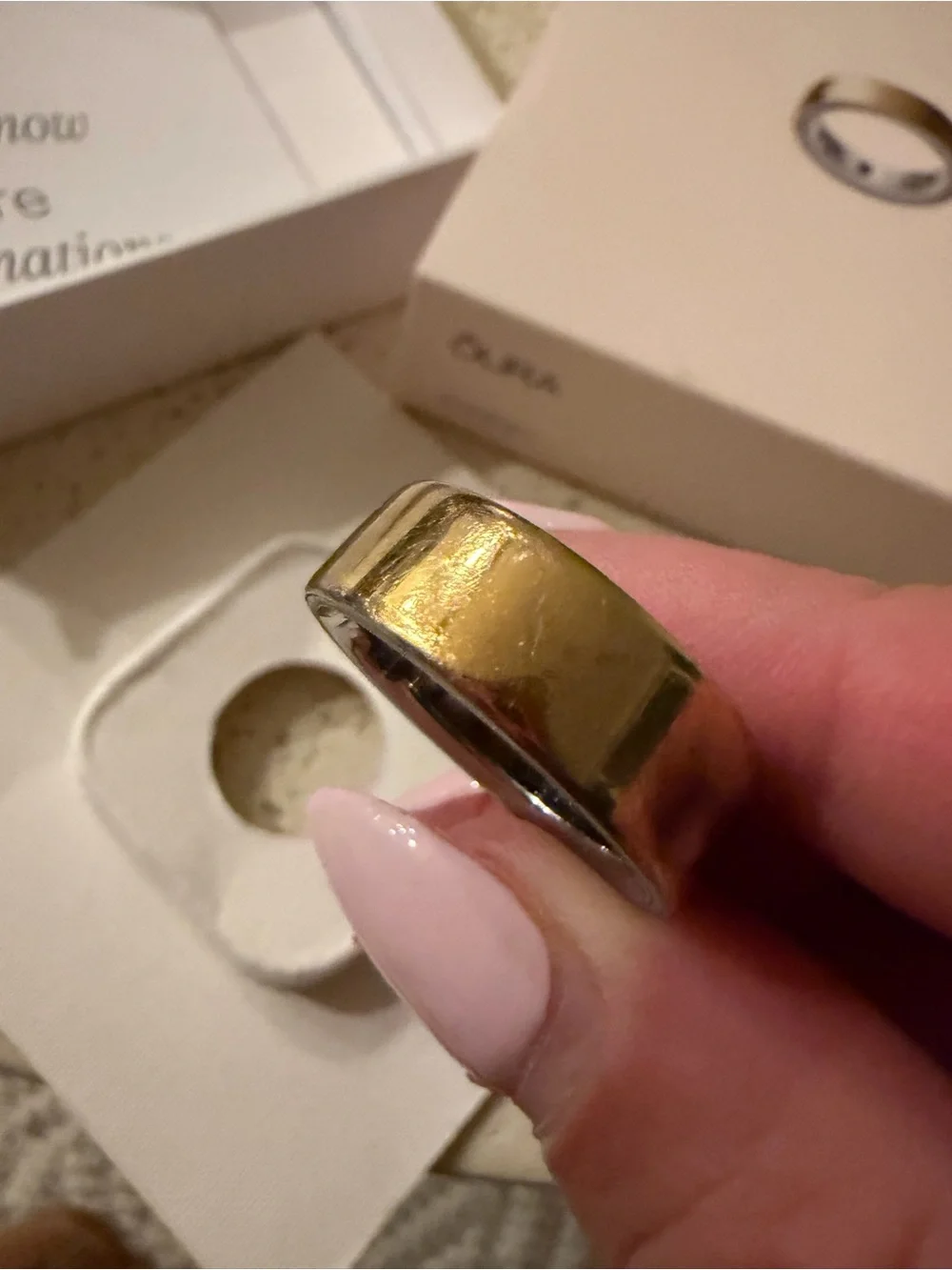 Oura Ring Gen 4 – Gold | Size 9
